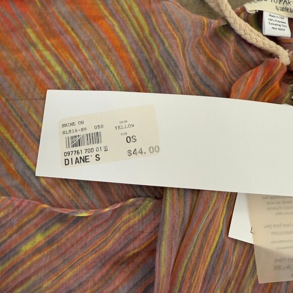 NWT Pool To Party Vibrant MultiColor Dress Coverup USA Beach Vacation Summer - Picture 4 of 7